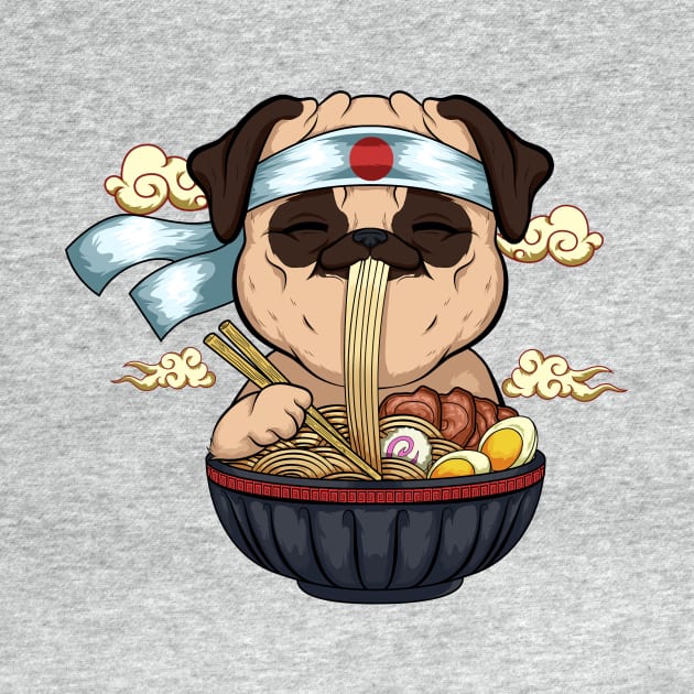 Chinese food pug lovers by the house of parodies